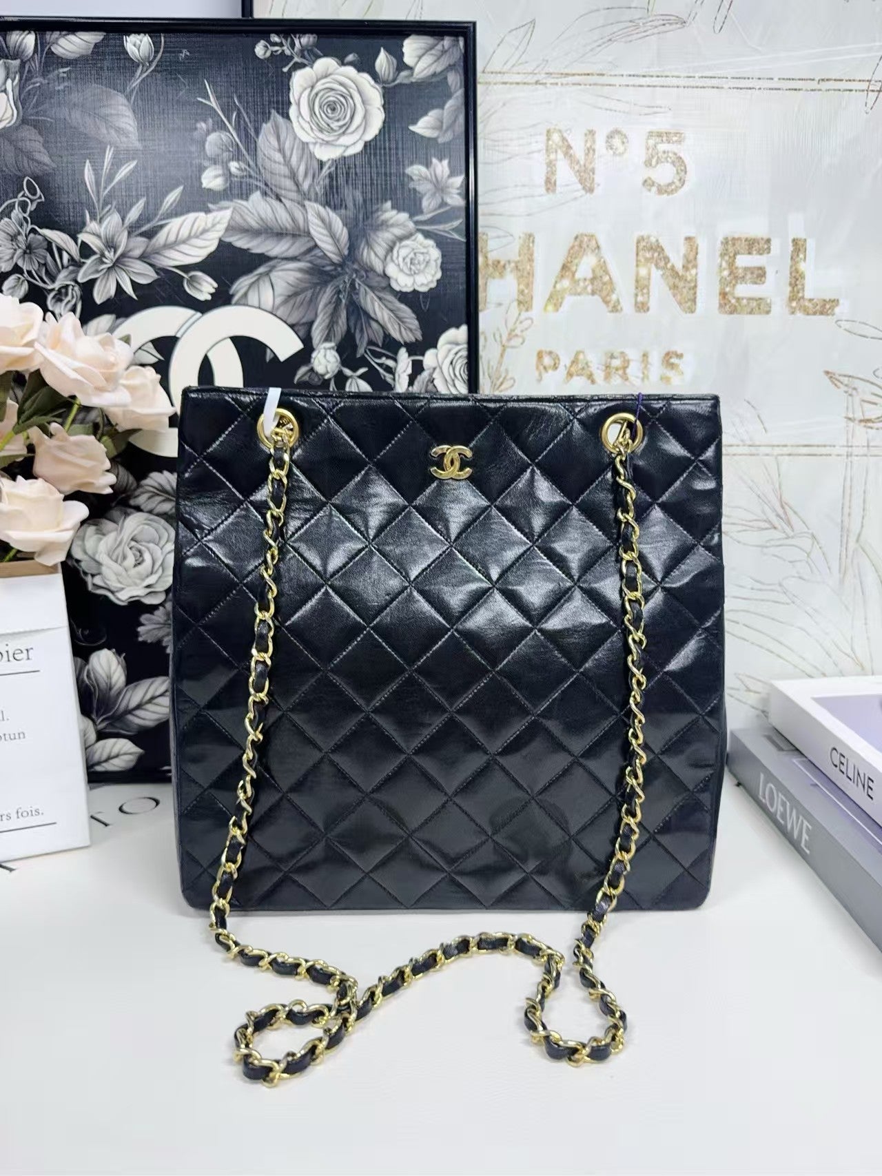 preloved Chanel bag vintage bag/small logo/shoulder bag