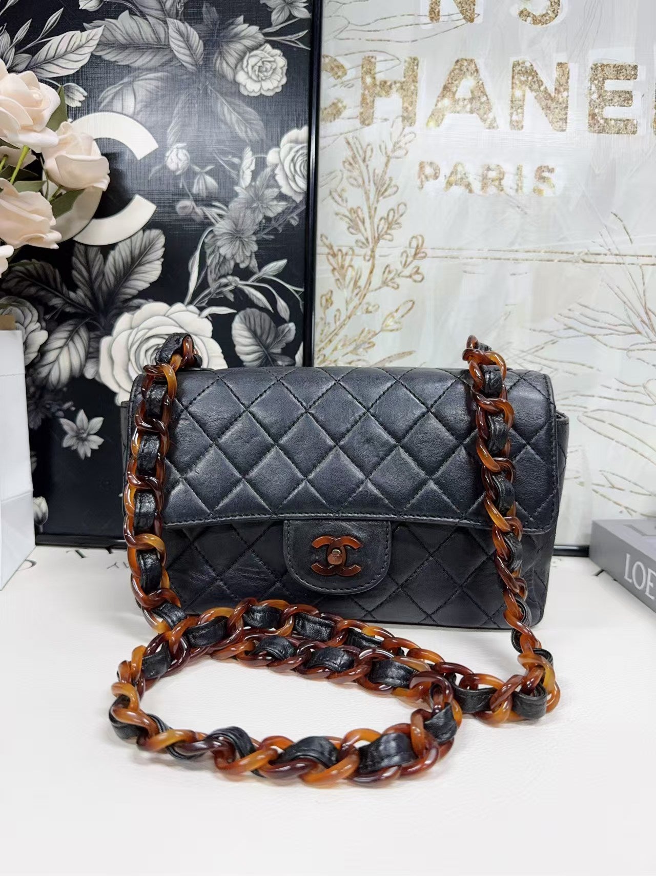 preloved Chanel bag/special chain/Shoulder bag