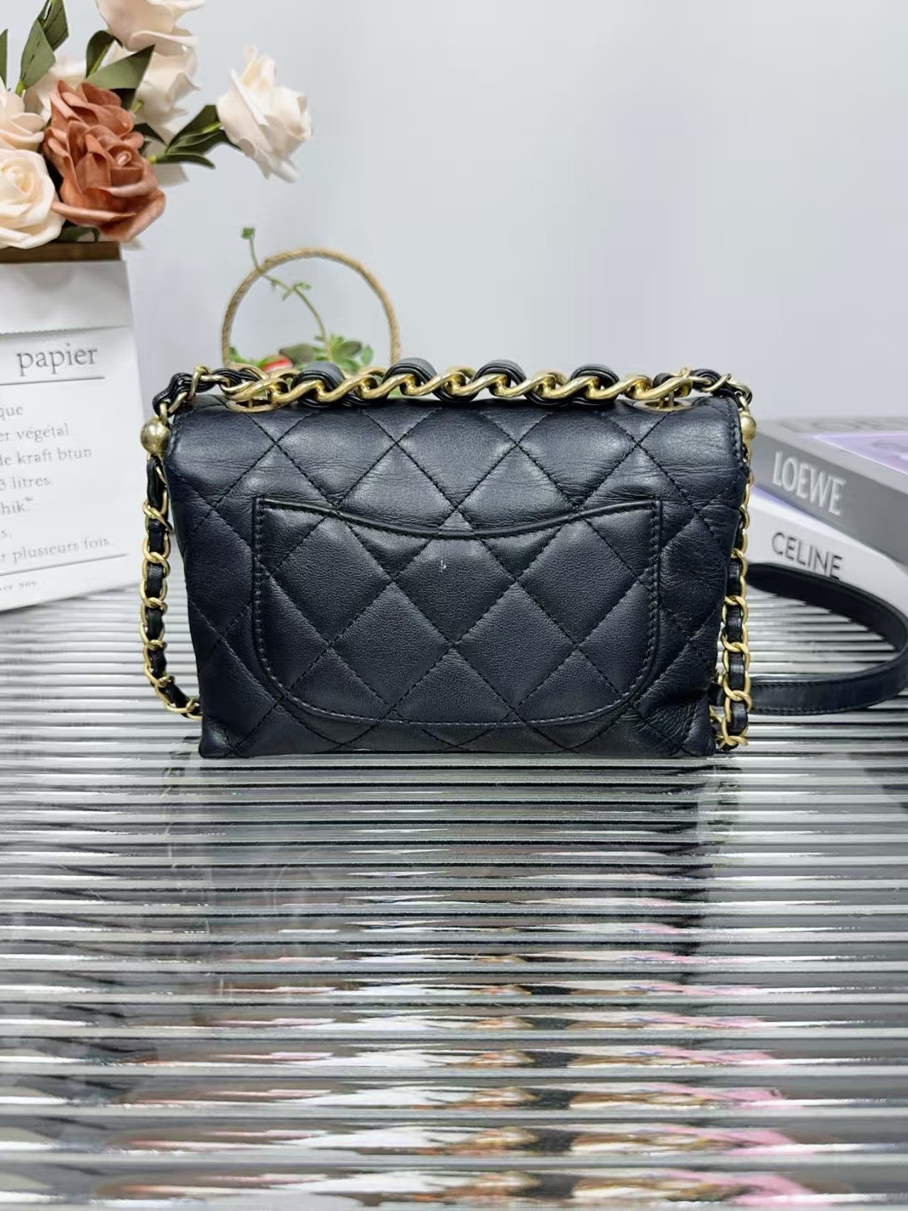 preloved chanel bag 22s microship