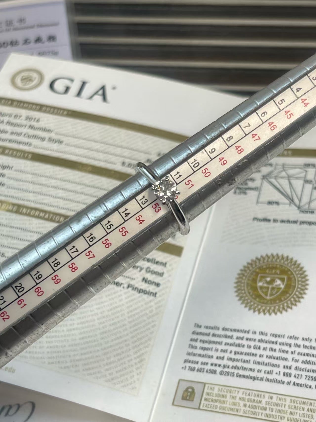 preloved Cartier ring D050