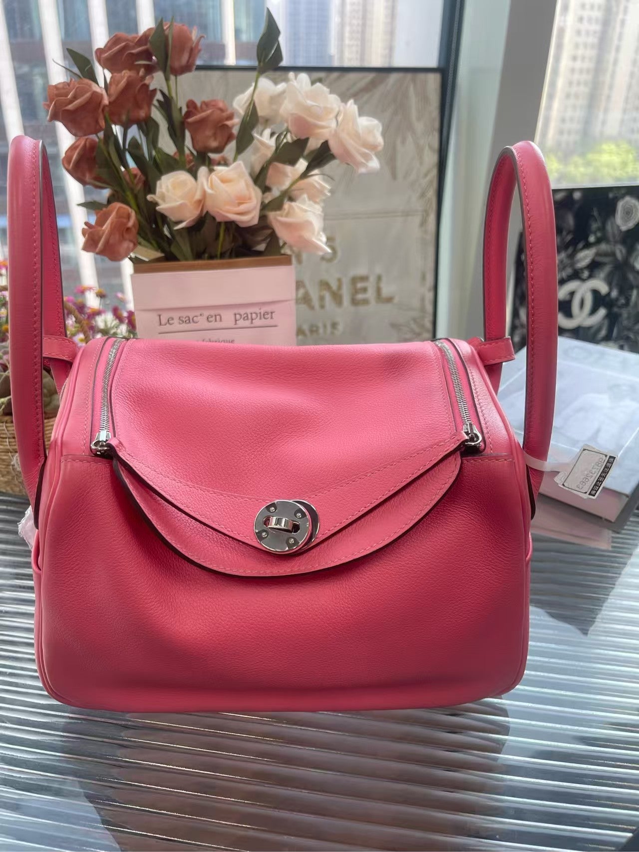 preloved hermes bag Lindy 26