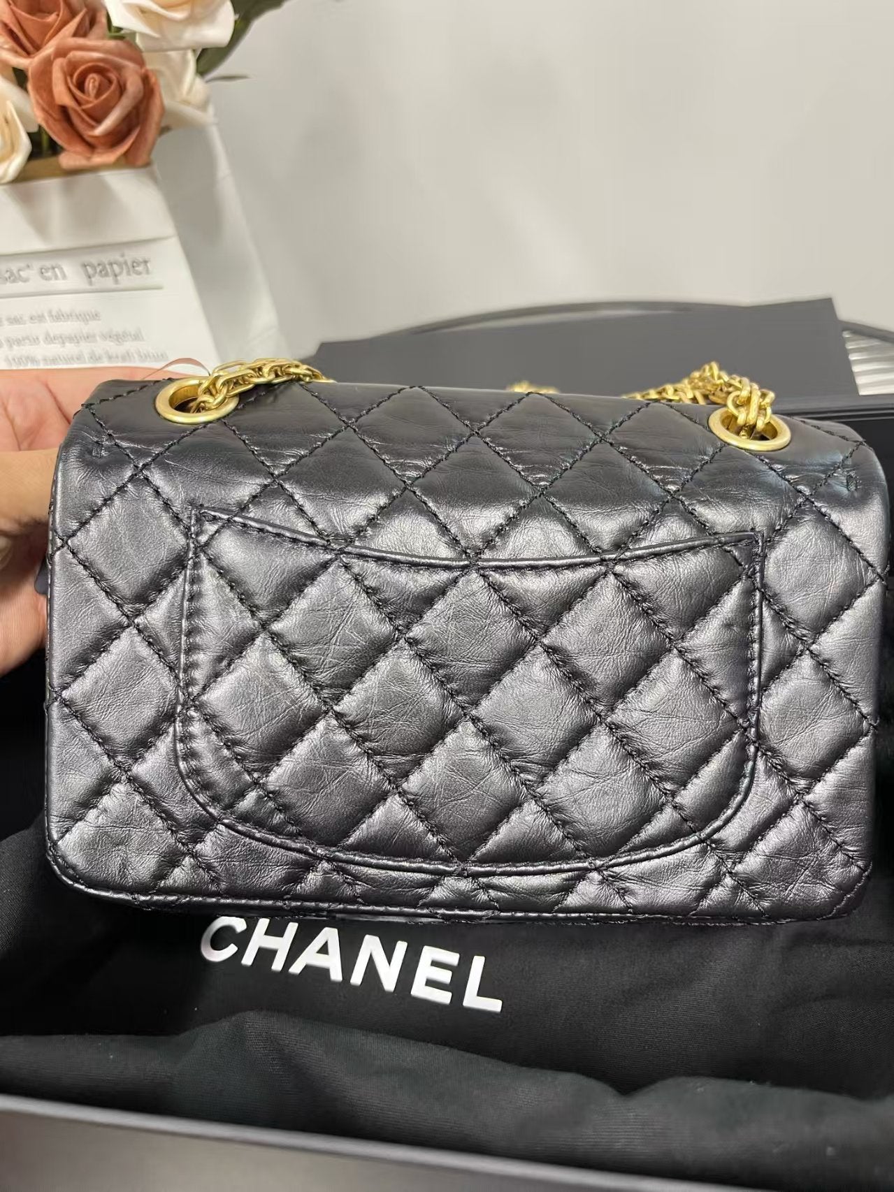 preloved Chanel 2.55 Handbag/Crossbody bag