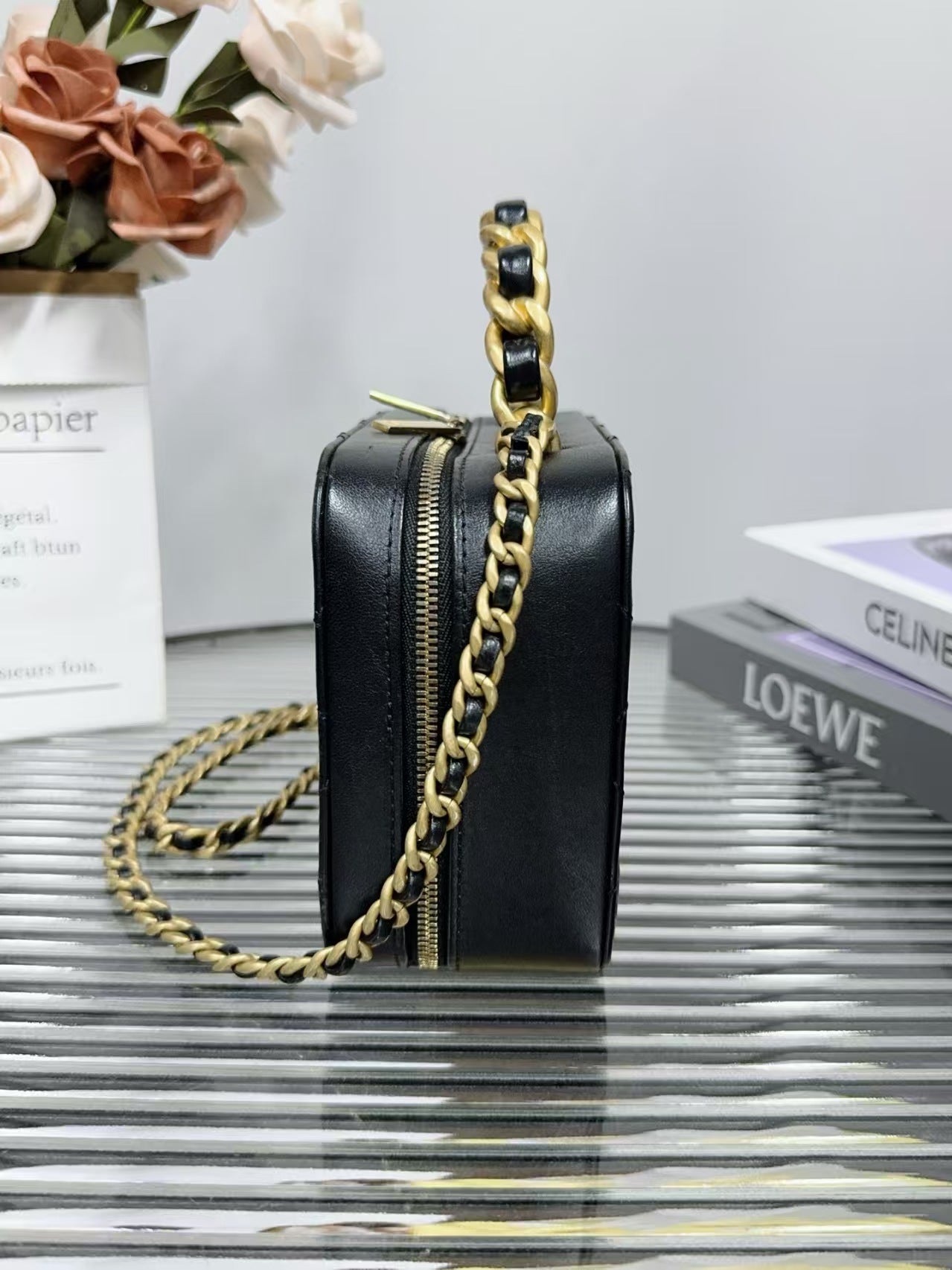 preloved Chanel bag top handle Crossbody bag/shoulder bag