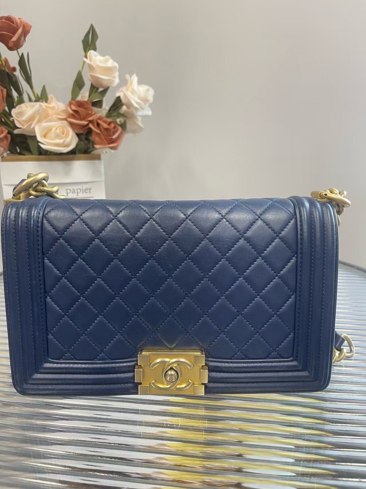 preloved Chanel bag leboy