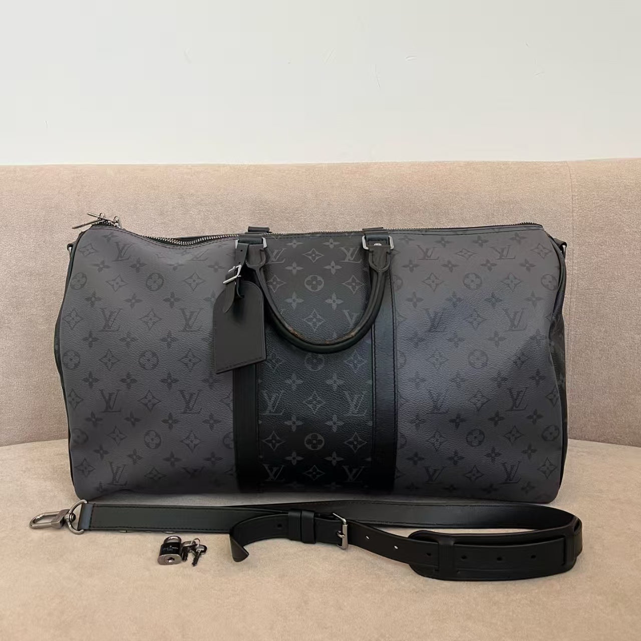 preloved lv bag/crossbody bag/keep all 50