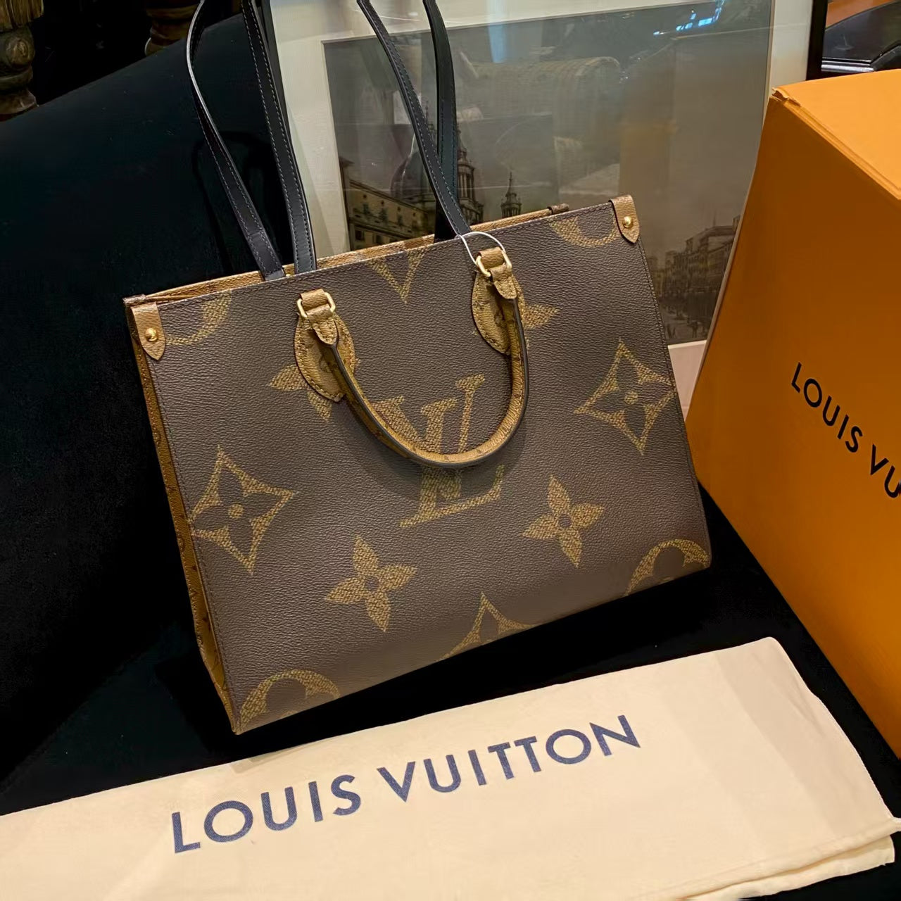 preloved LV bag shoulder bag