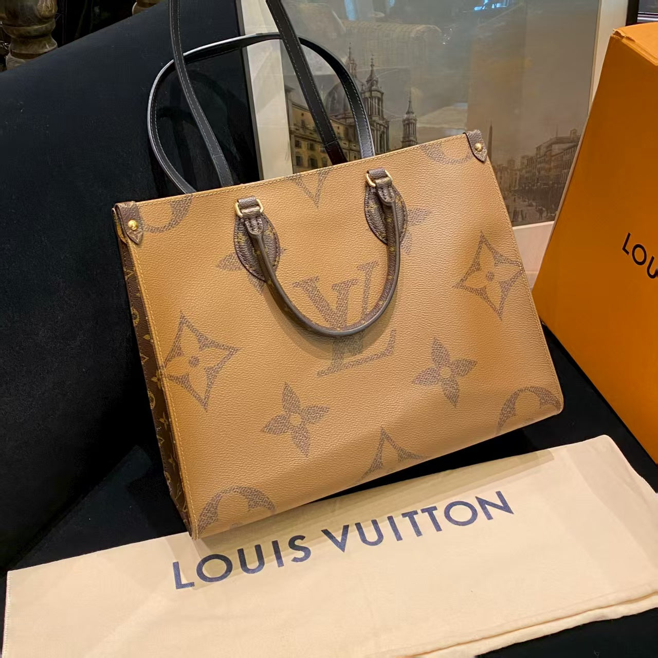 preloved LV bag shoulder bag