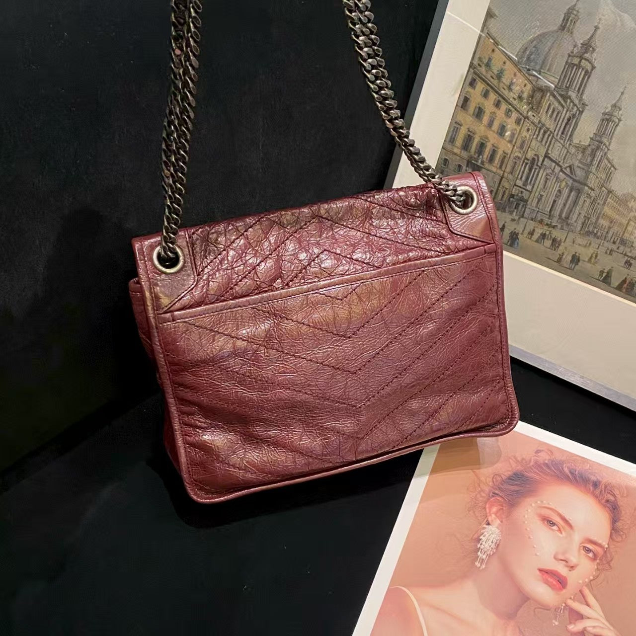 preloved YSL bag NIKI shoulder bag/crossbody bag