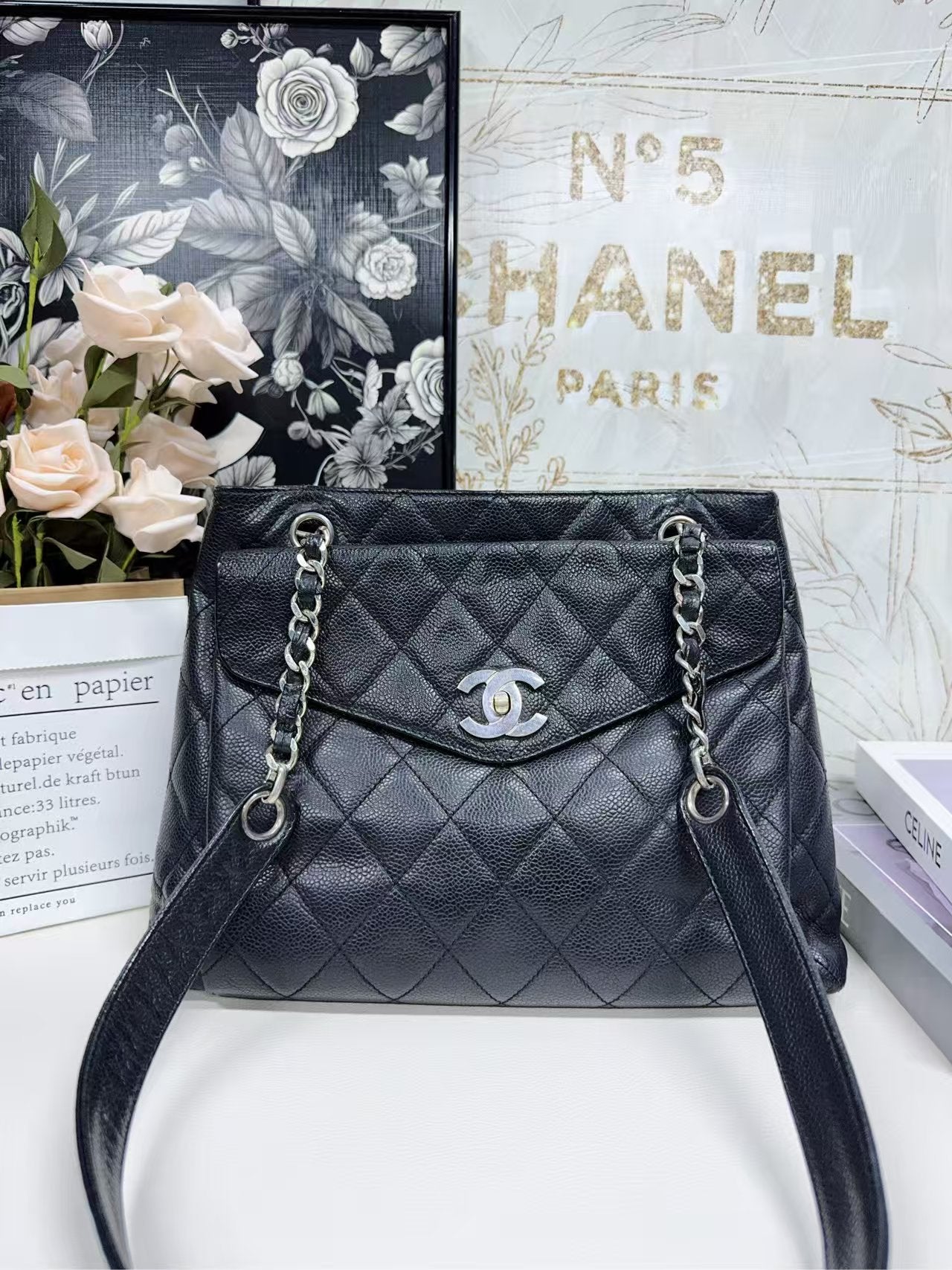 preloved Chanel bag shoulder bag/pocket