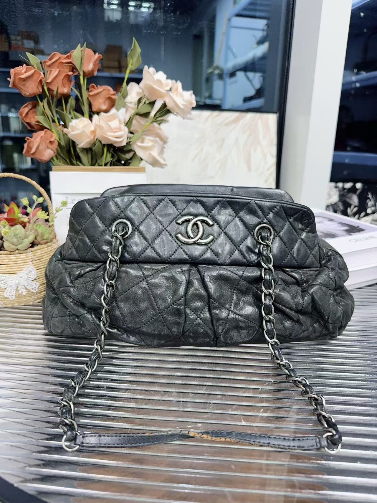 preloved Chanel bag shoulder bag/