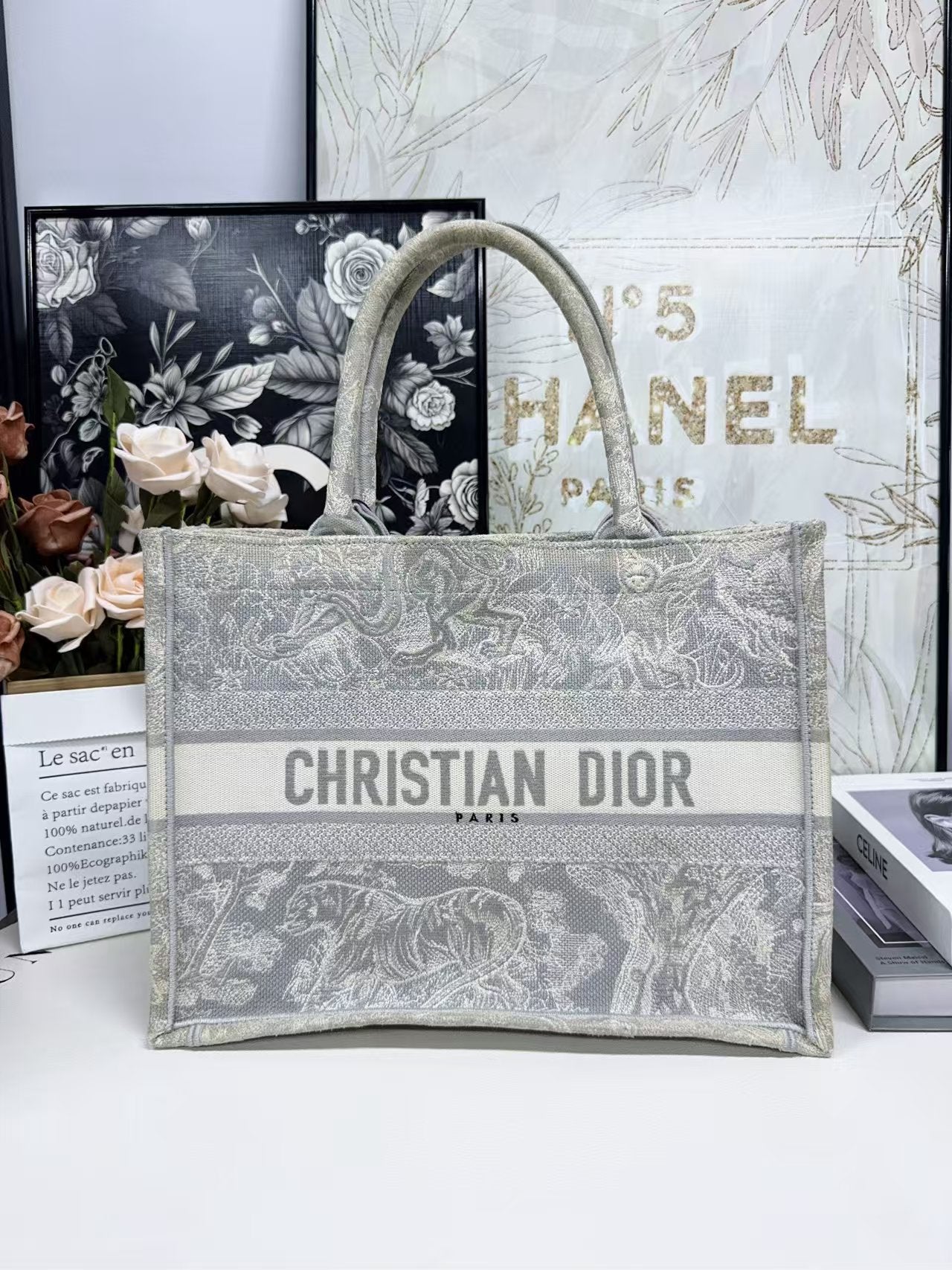 preloved Dior bag Tote bag/classical dior bag