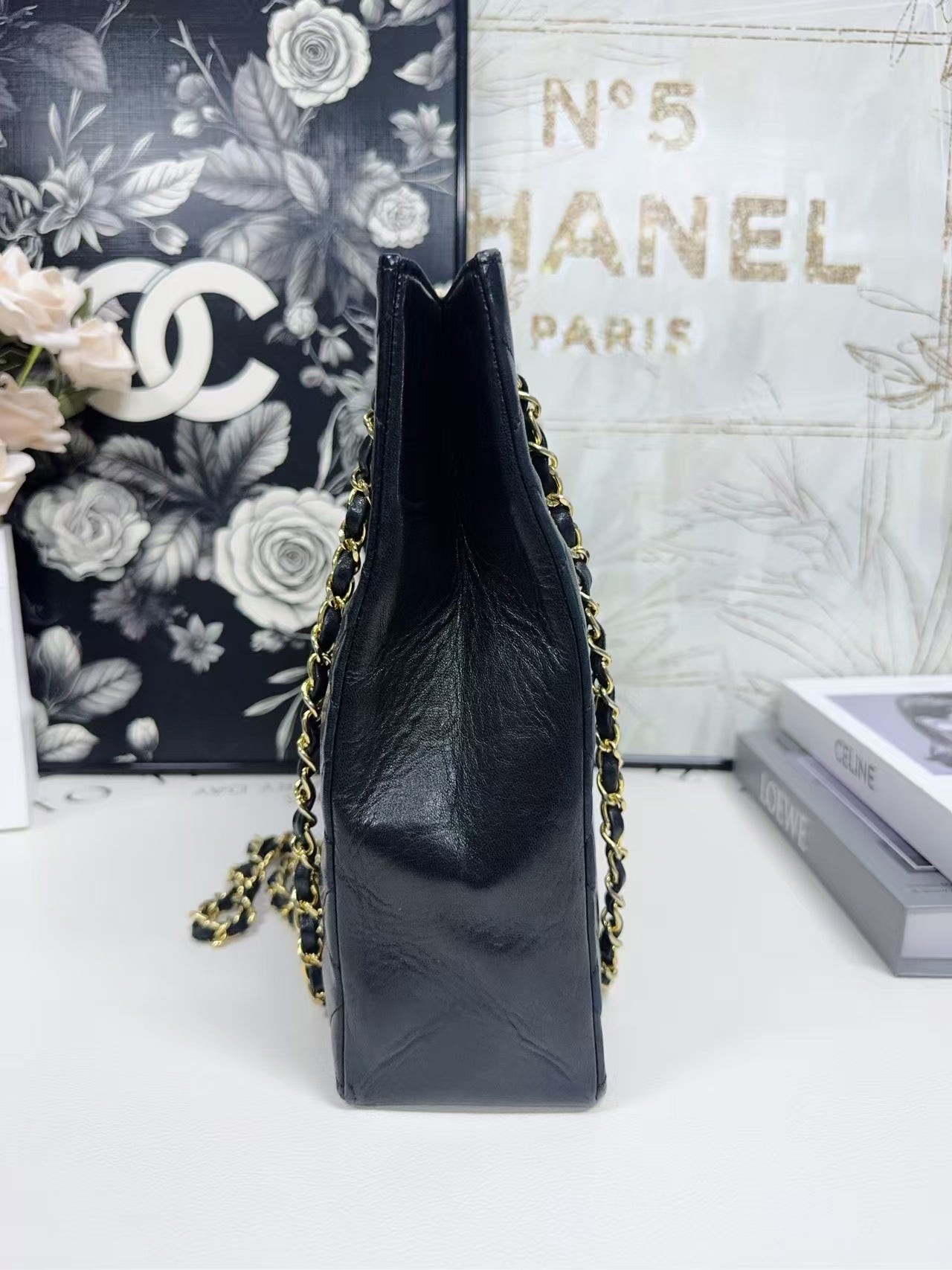preloved Chanel bag vintage bag/small logo/shoulder bag