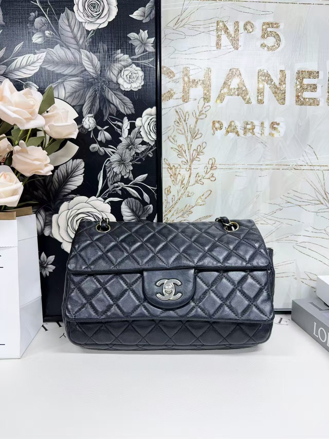 preloved Chanel bag CF shoulder bag/cross body bag