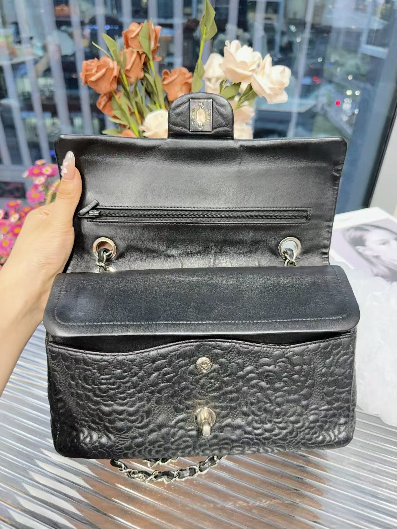 preloved Chanel bag CF limited edition/double flip