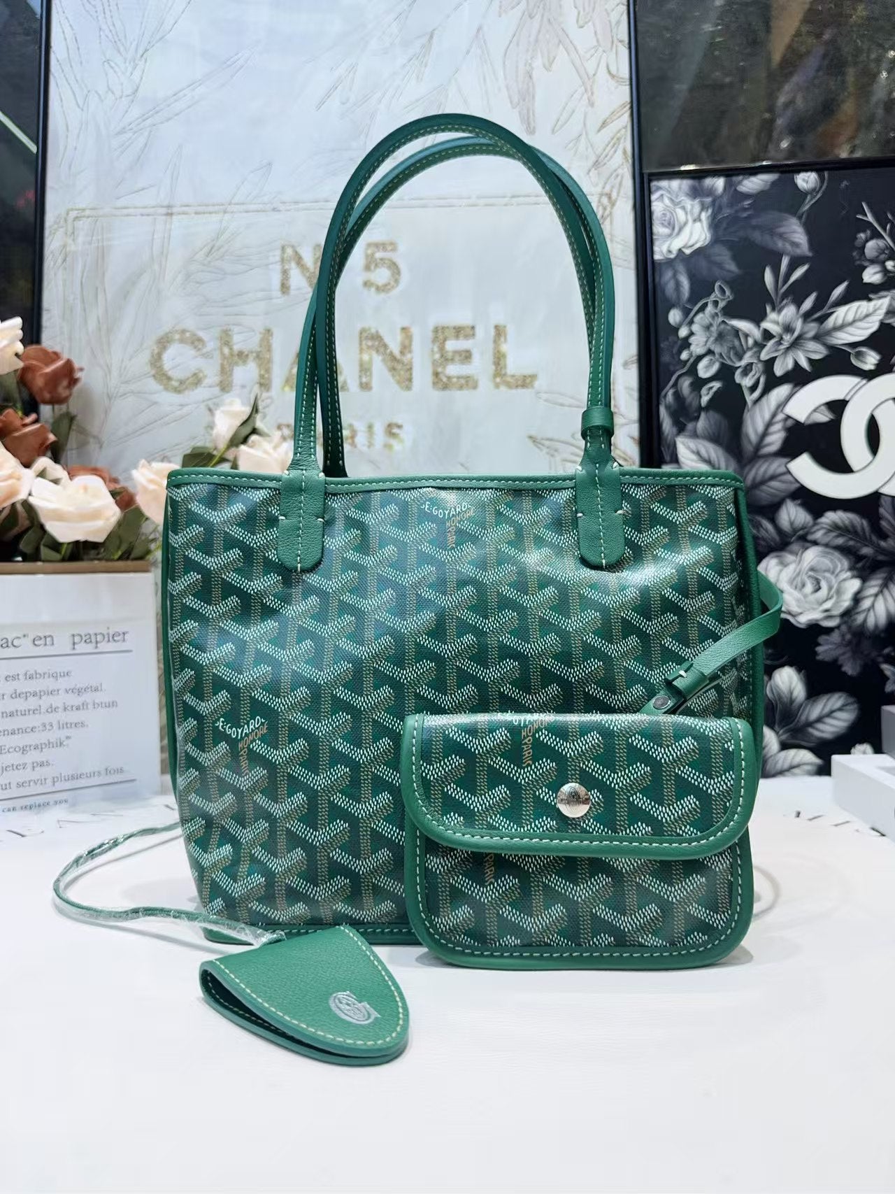 preloved Goyard bag Brandly new/mini size