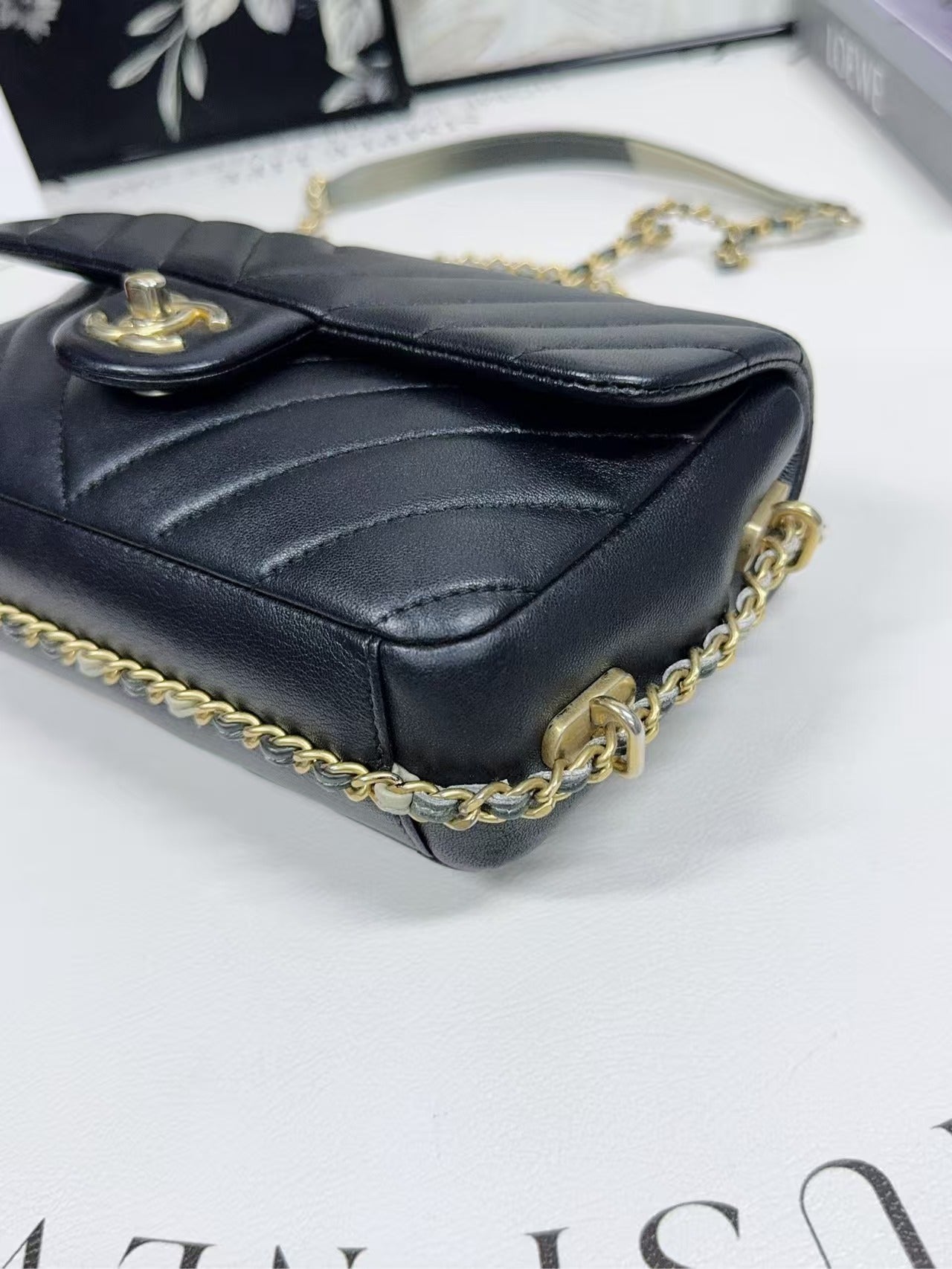 preloved Chanel bag Big mini/special design