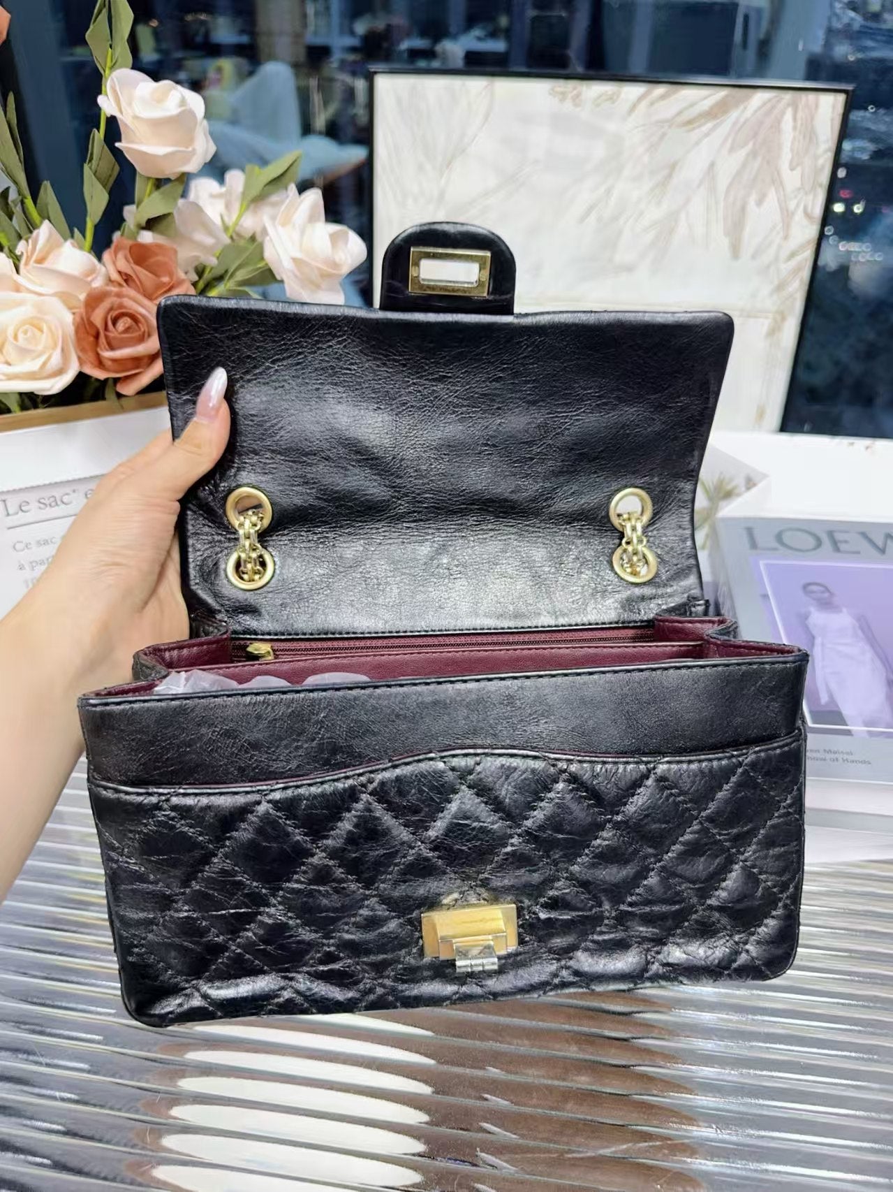 preloved Chanel bag shoulder bag