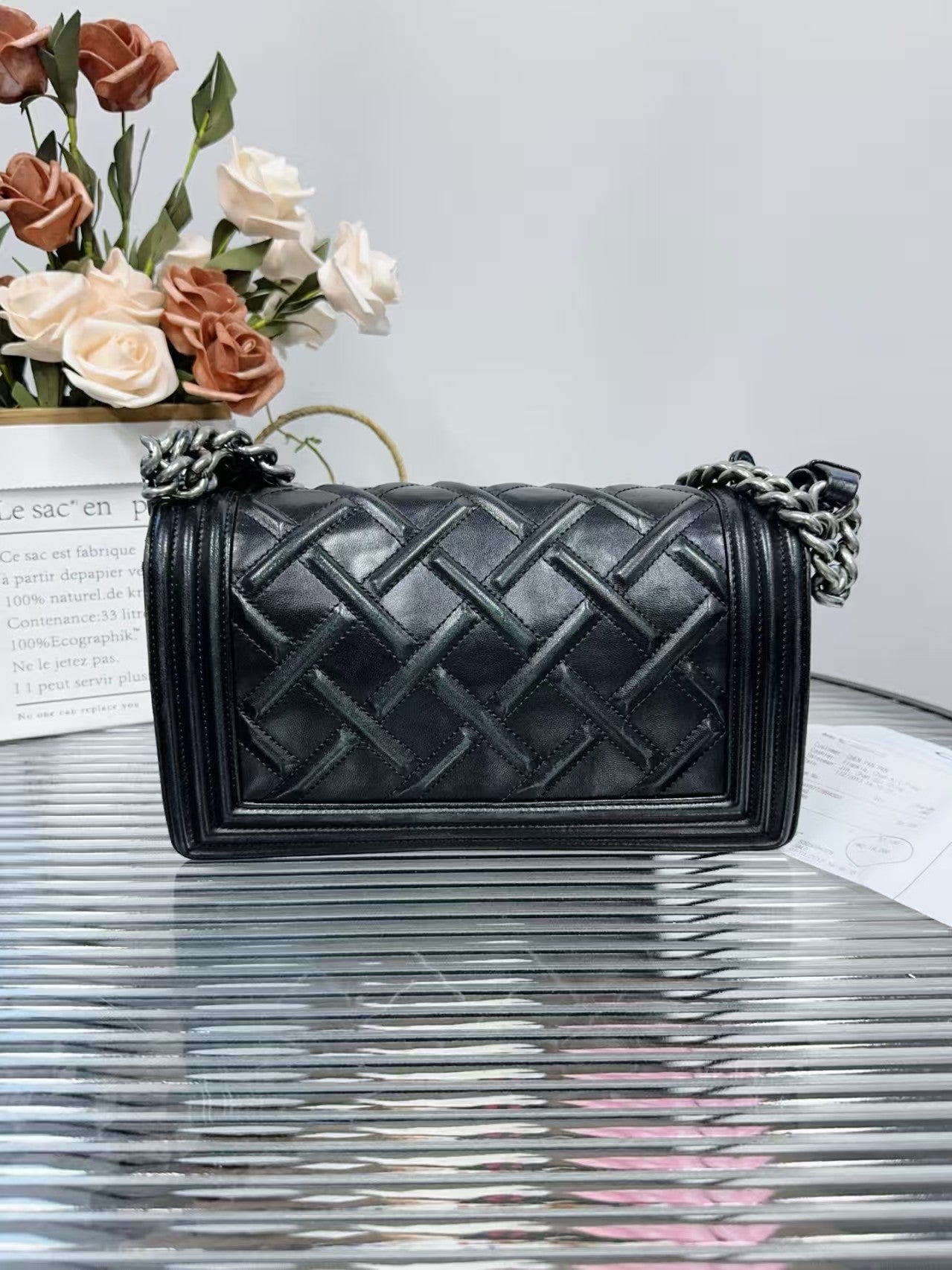 preloved Chanel bag Leboy bag