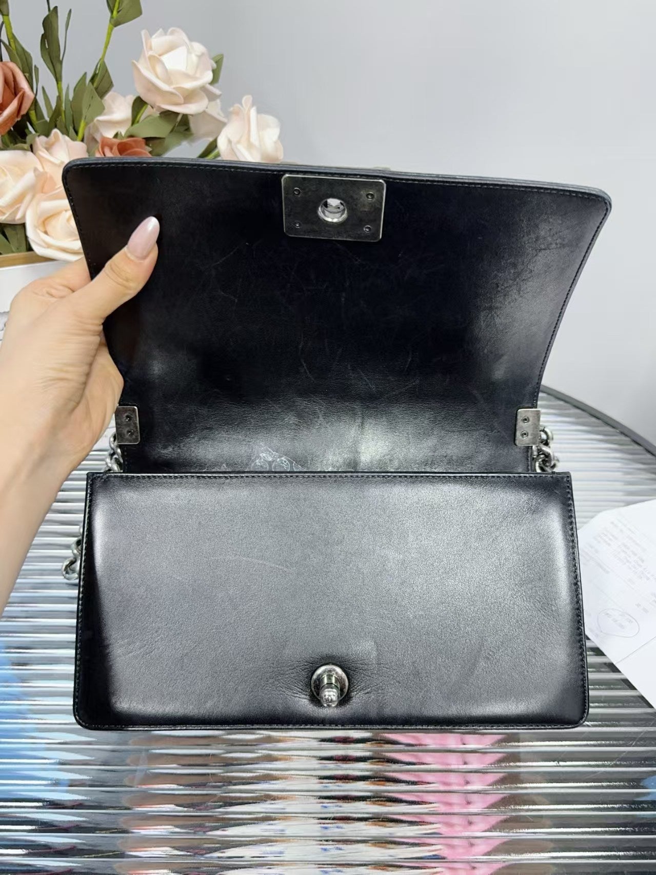 preloved Chanel bag Leboy bag