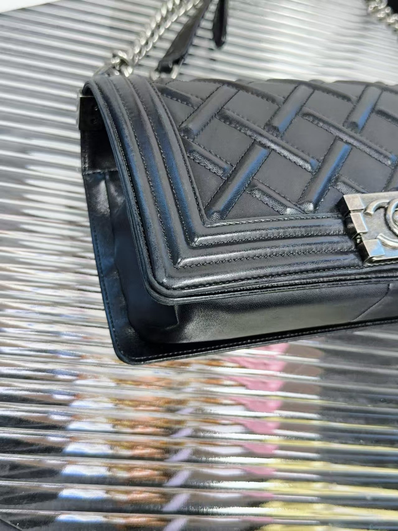 preloved Chanel bag Leboy bag