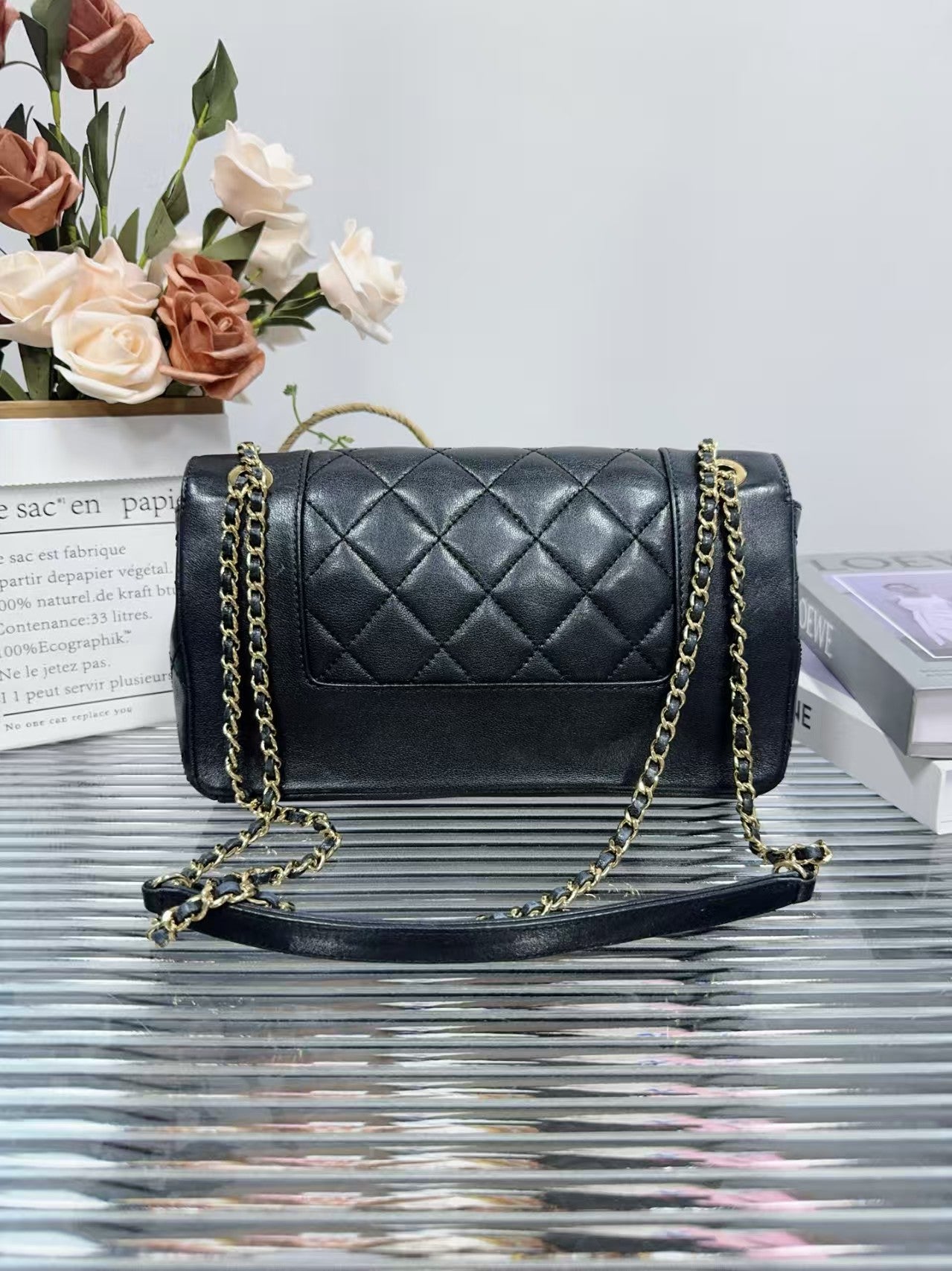 preloved Chanel bag Flip bag Shoulder bag