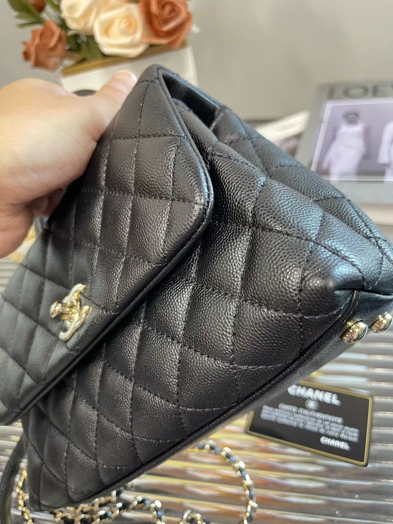 preloved coco handle chanel  Top handle/shoulder bag