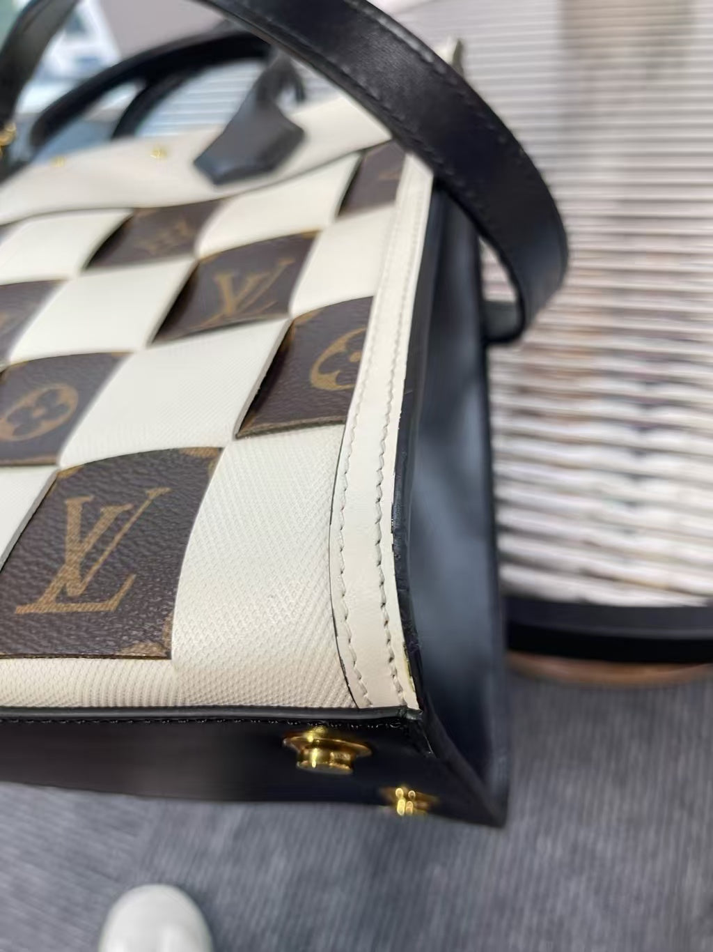 preloved LV bag City steamer handbag/shoulder bag
