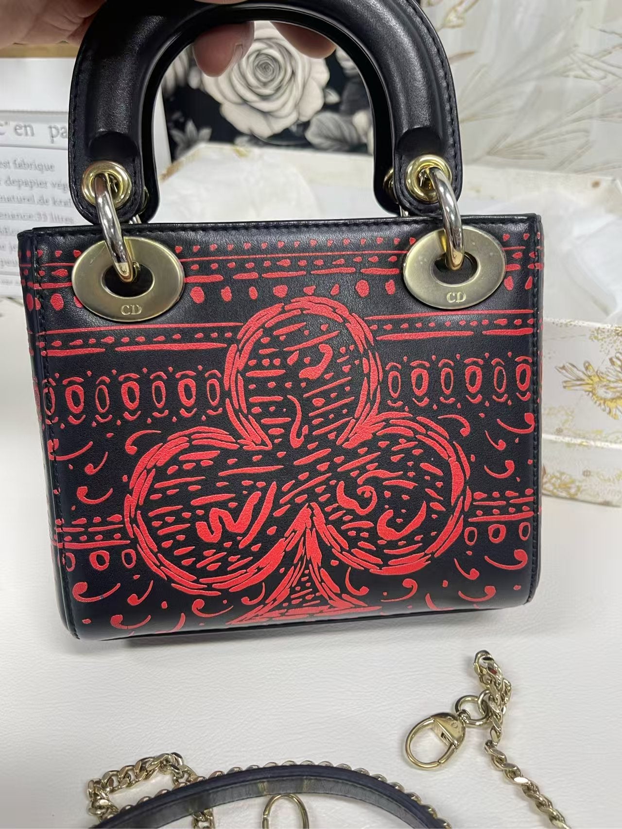preloved Dior bag Lady dior
