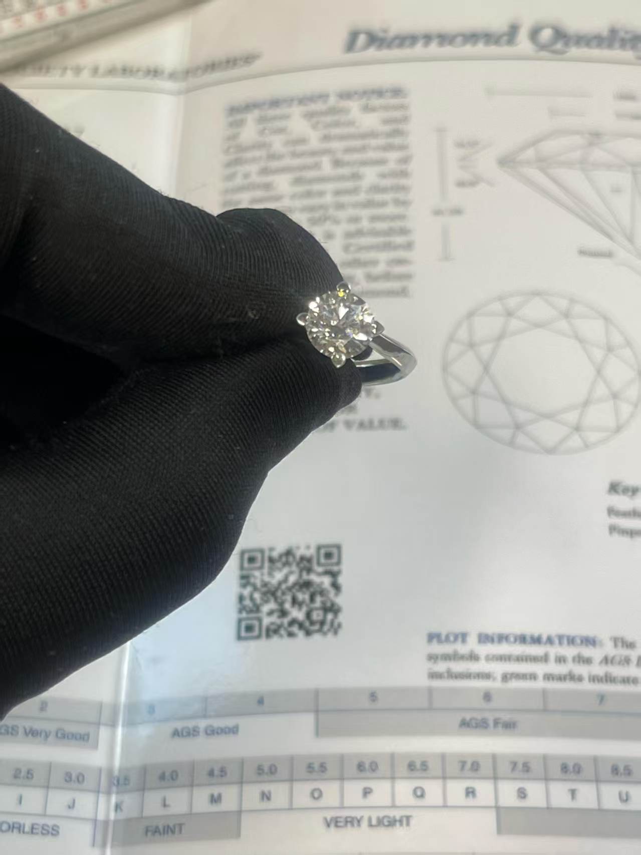 preloved diamond ring Chou Tai Fook