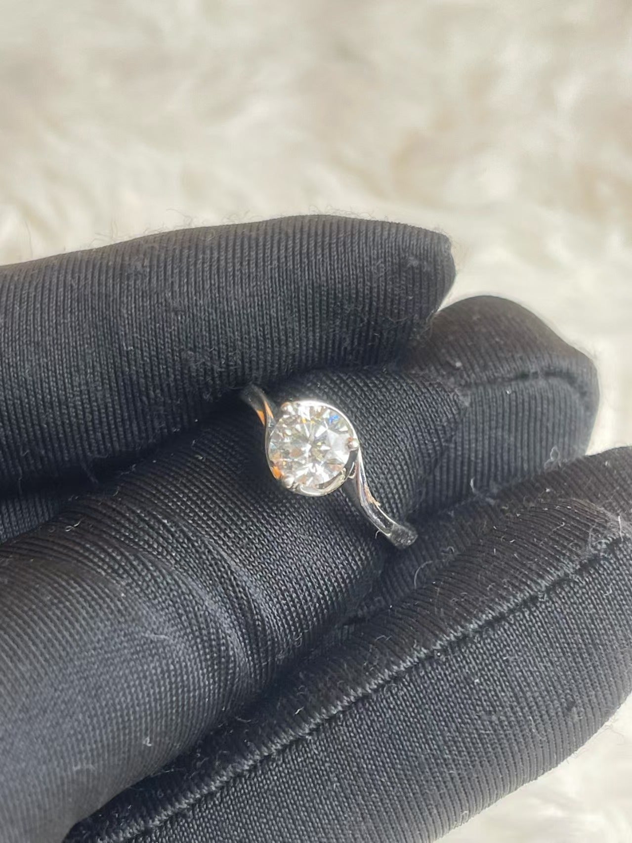 preloved diamond ring 1.01 Carat