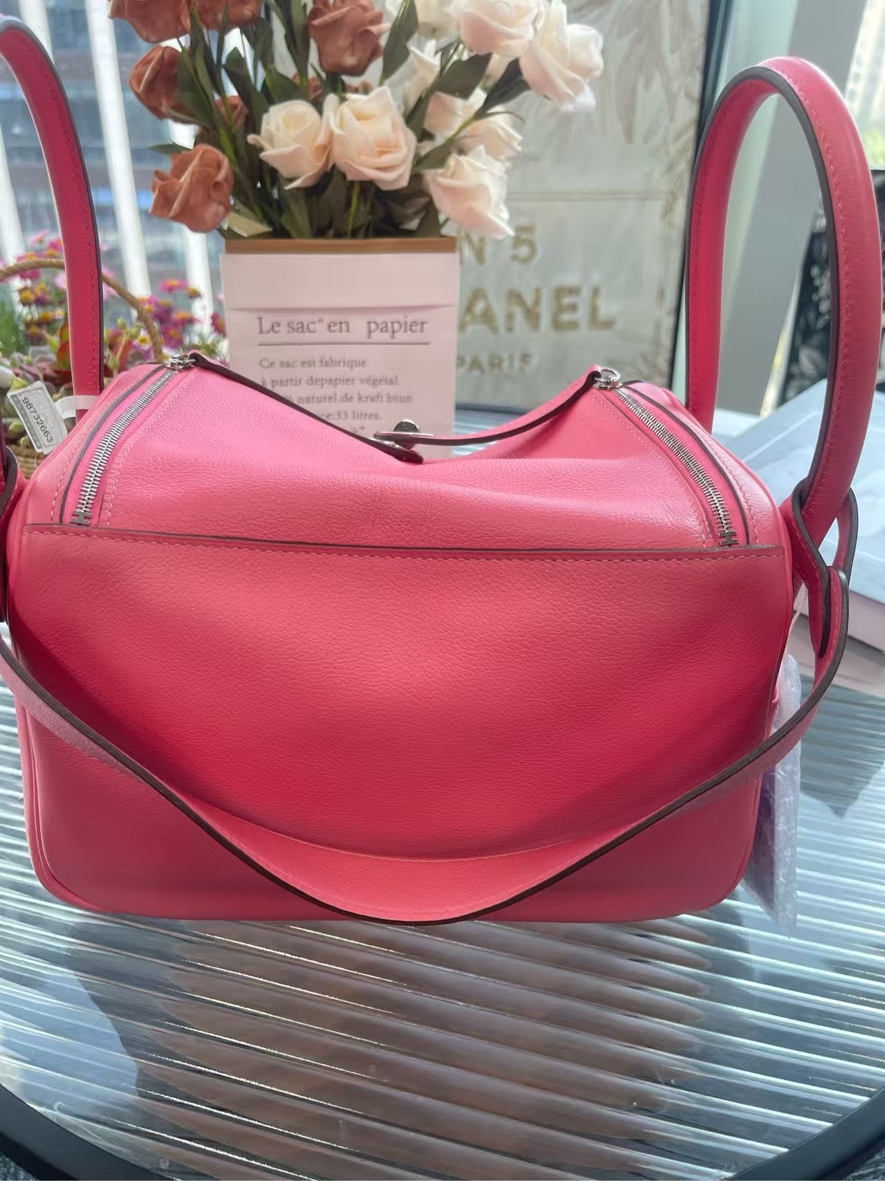 preloved hermes bag Lindy 26