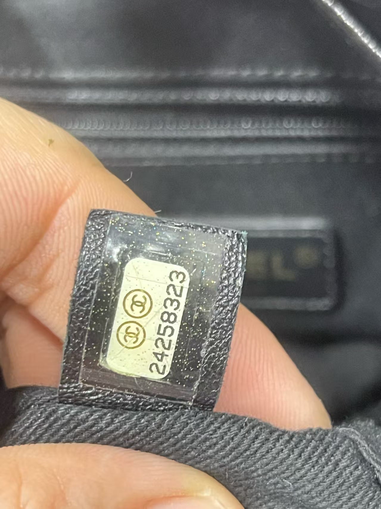 preloved Chanel backpack