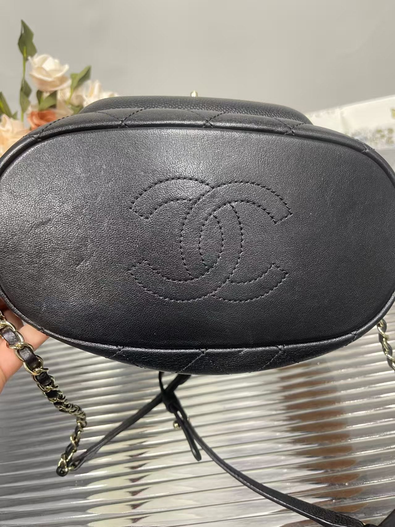 preloved Chanel backpack