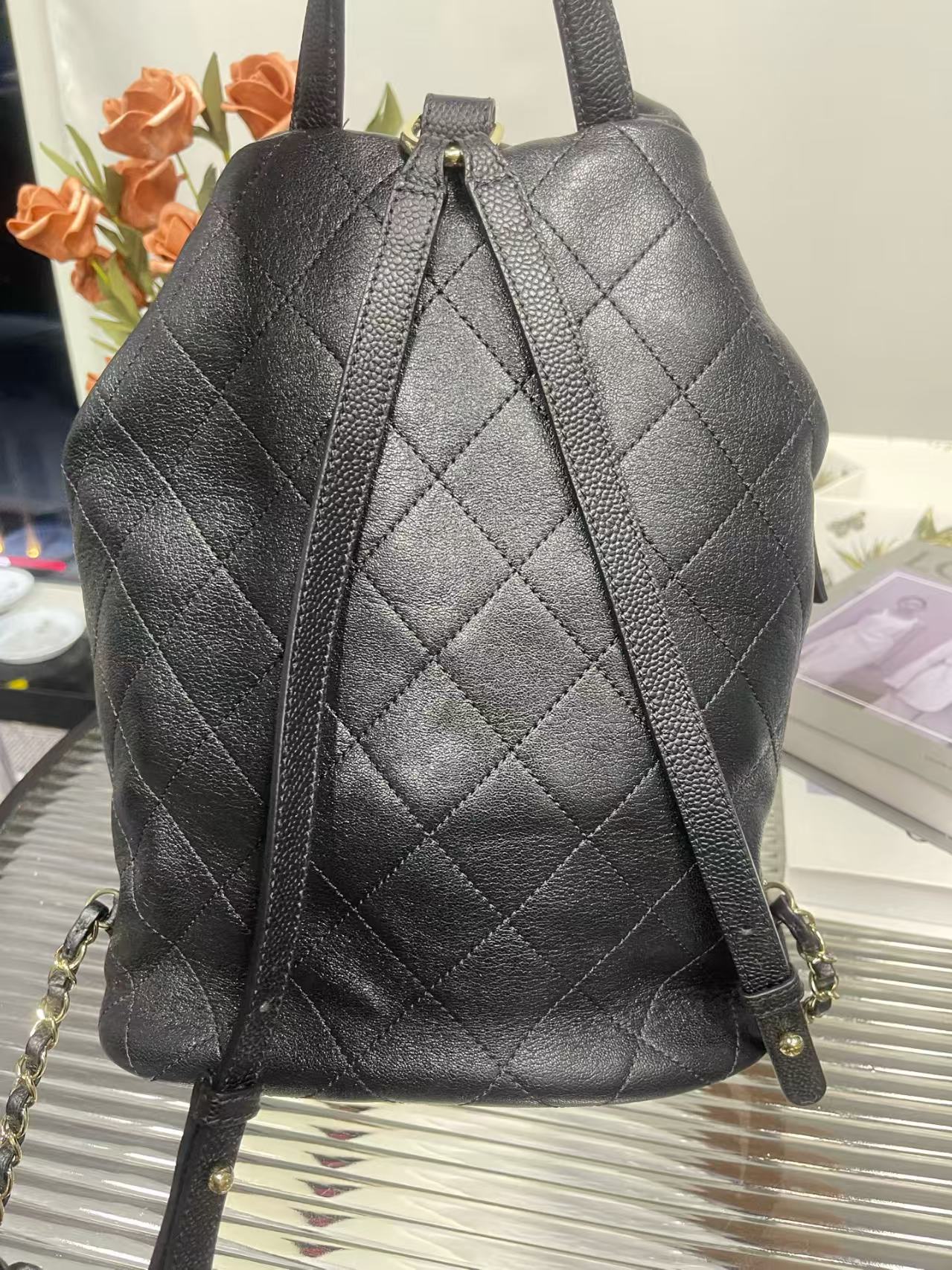 preloved Chanel backpack