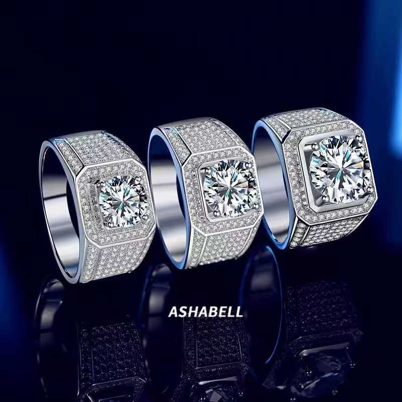 Moissanite Ring Wedding ring