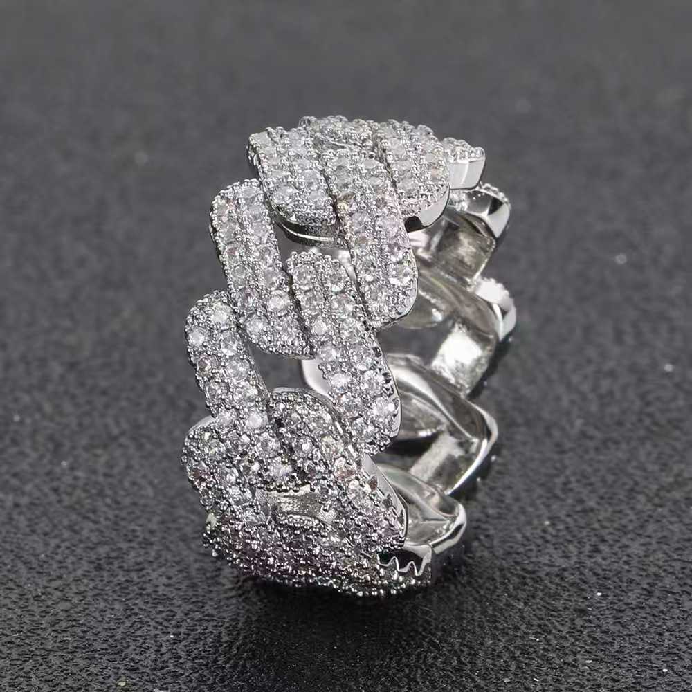 Hip pop ring Cuba ring for men