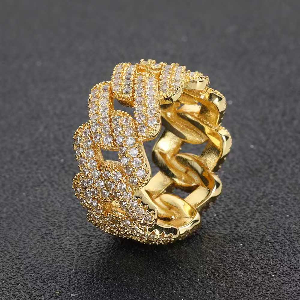 Hip pop ring Cuba ring for men
