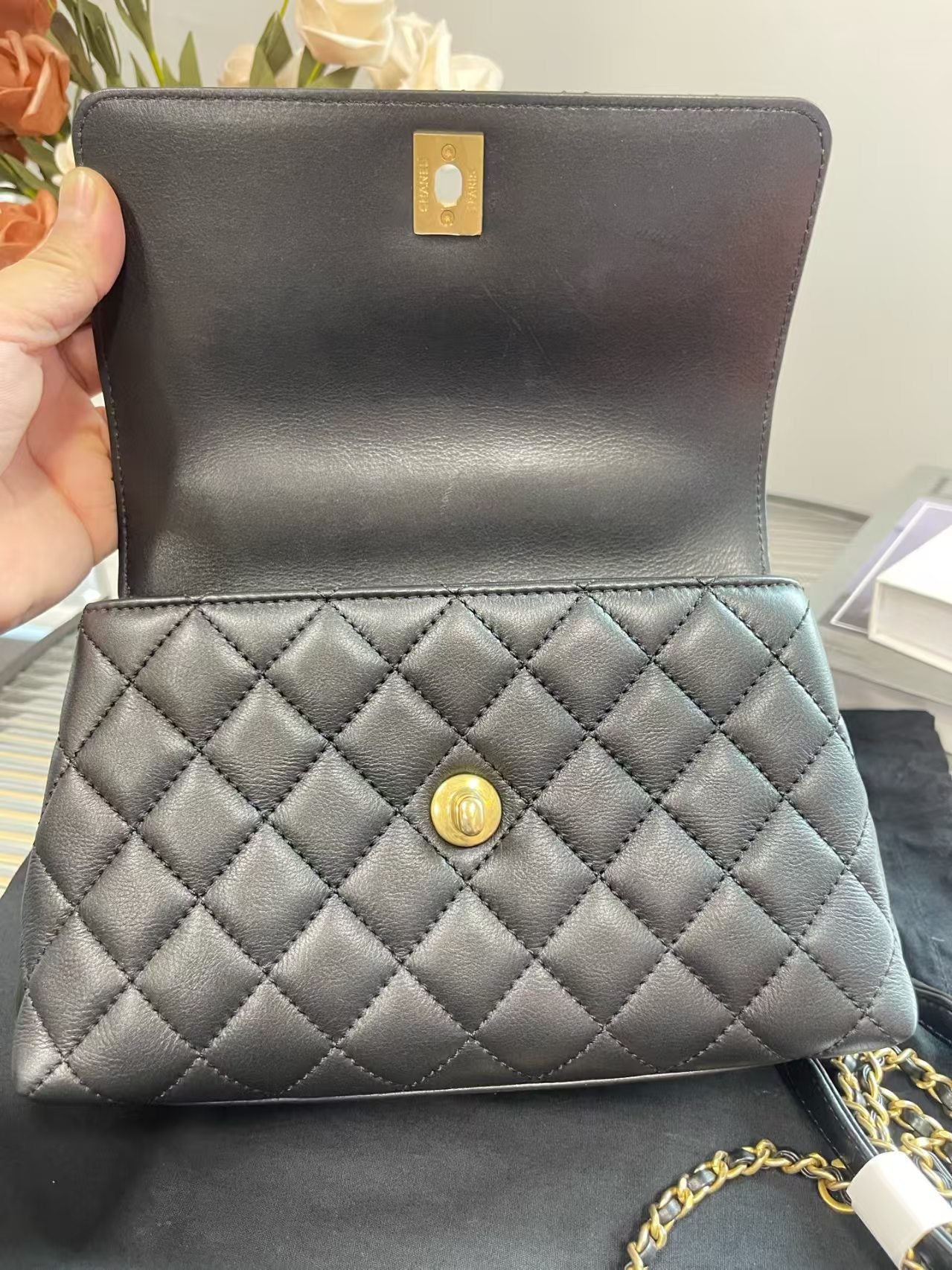 preloved Coco handle Chanel bag