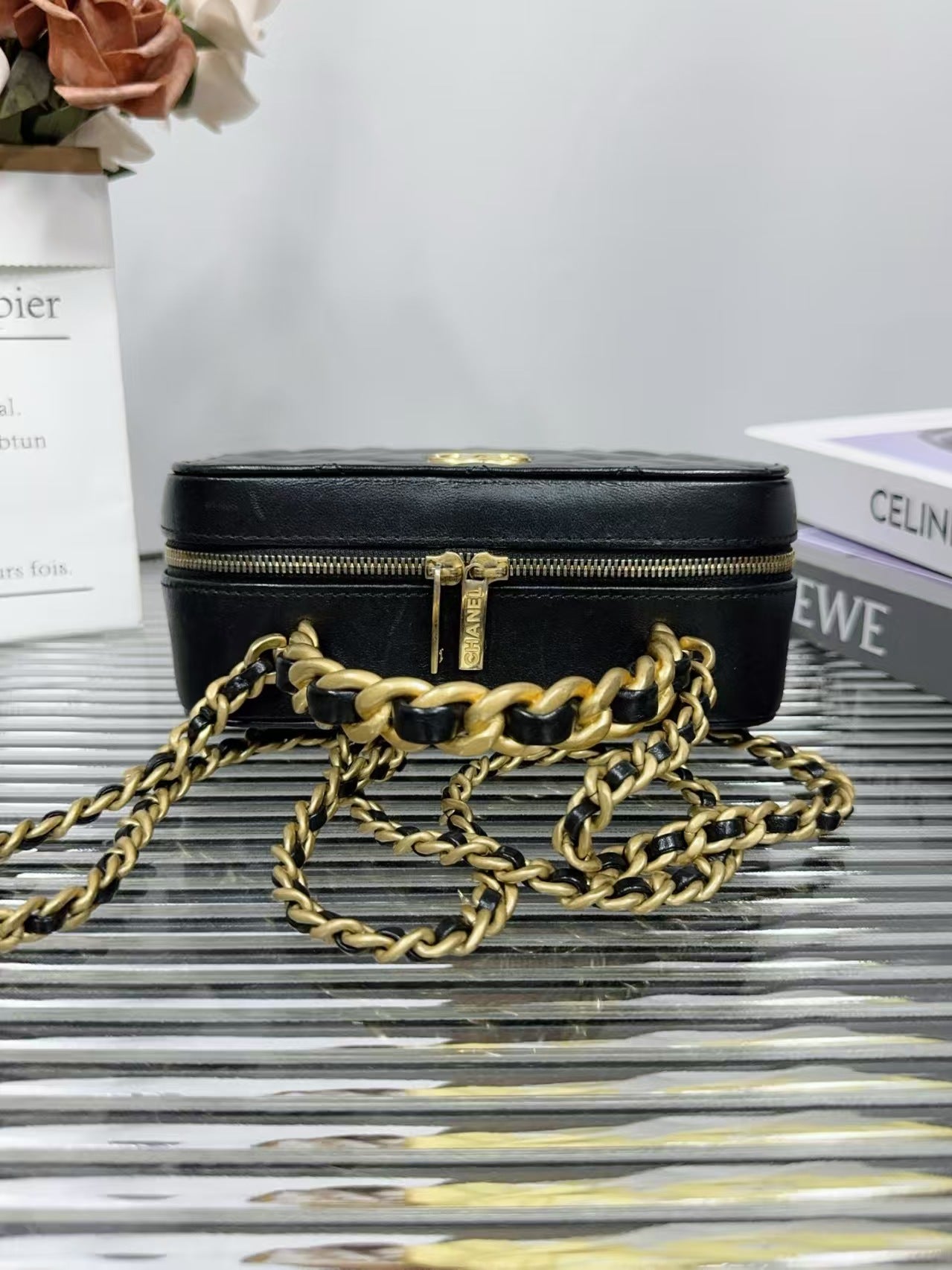 preloved Chanel bag top handle Crossbody bag/shoulder bag