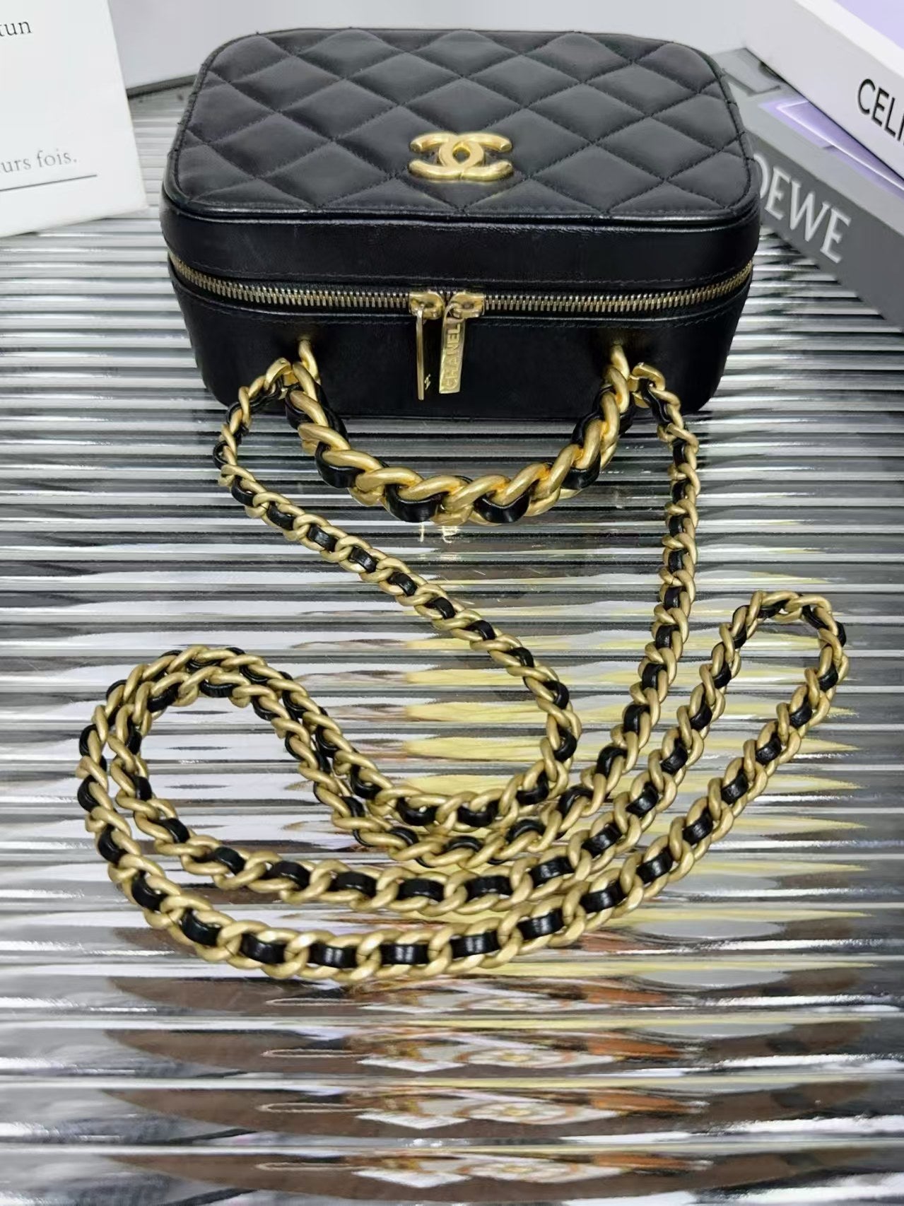 preloved Chanel bag top handle Crossbody bag/shoulder bag