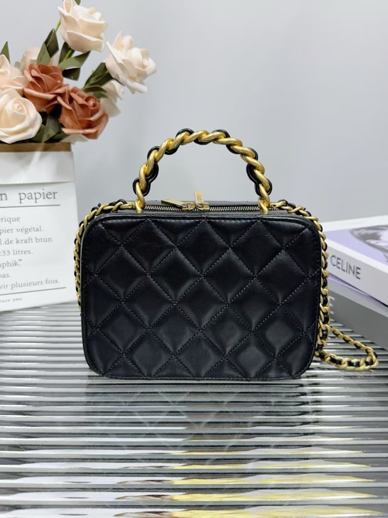 preloved Chanel bag top handle Crossbody bag/shoulder bag