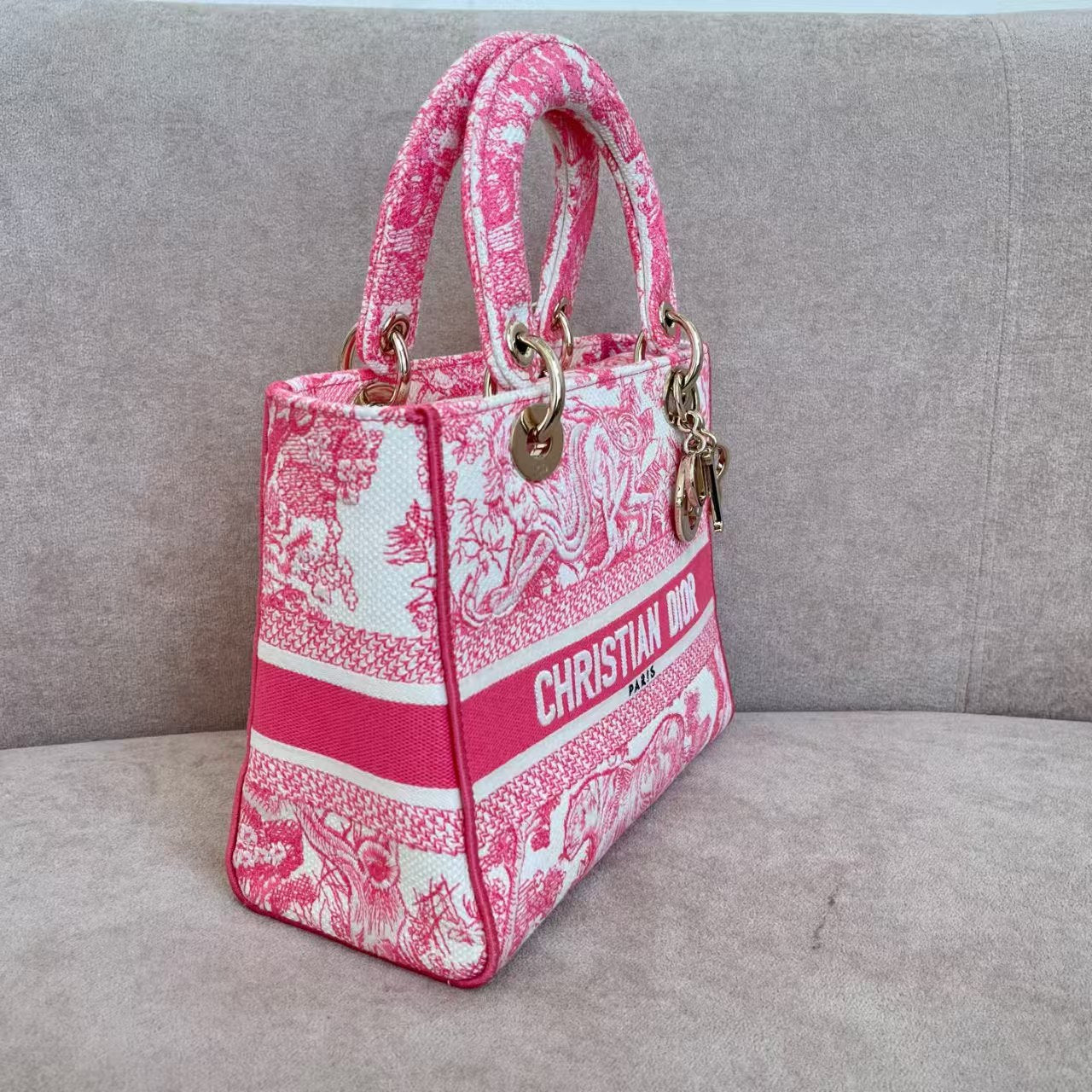 preloved Dior bag Lady D-Lite