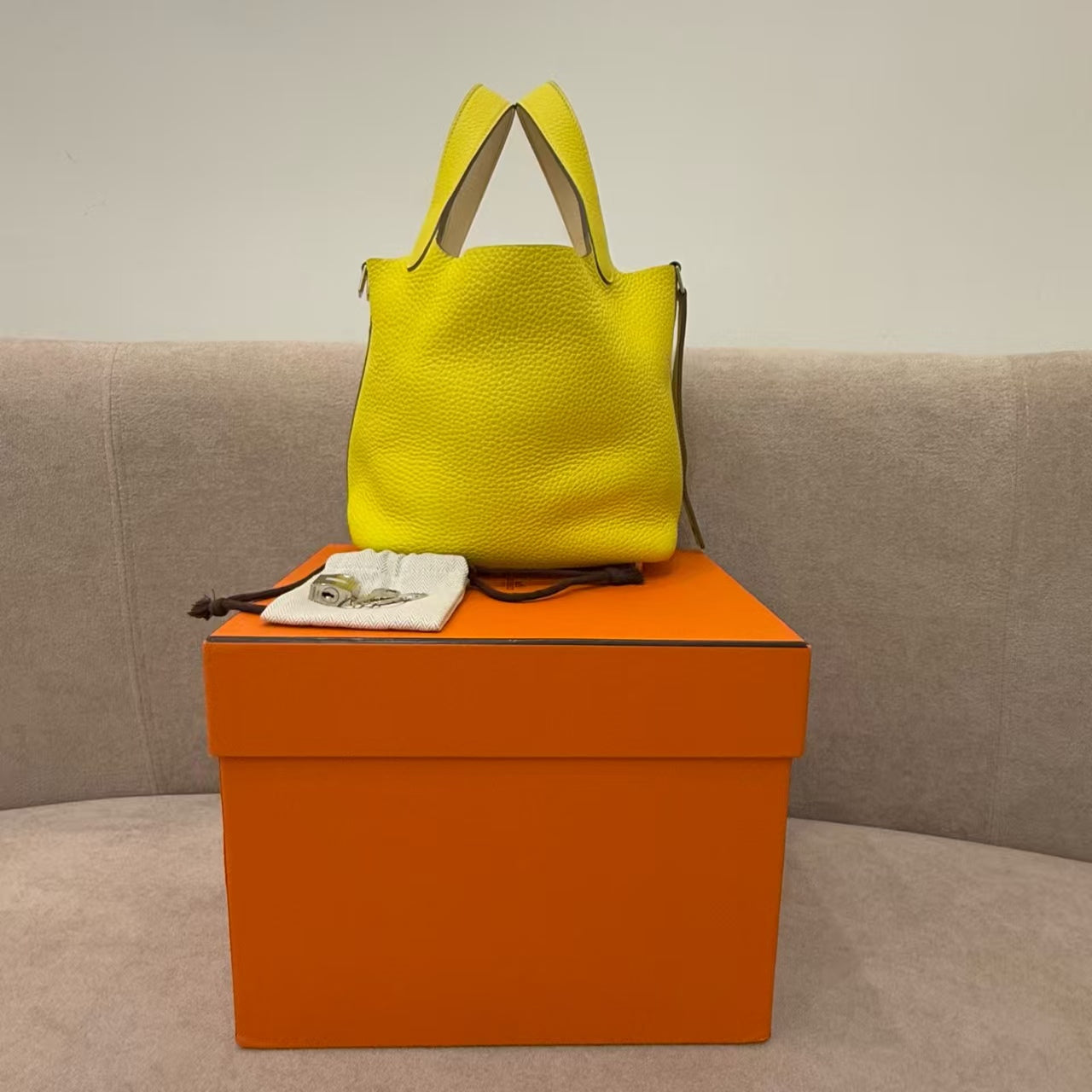 preloved hermes bag hand bag/Picotion