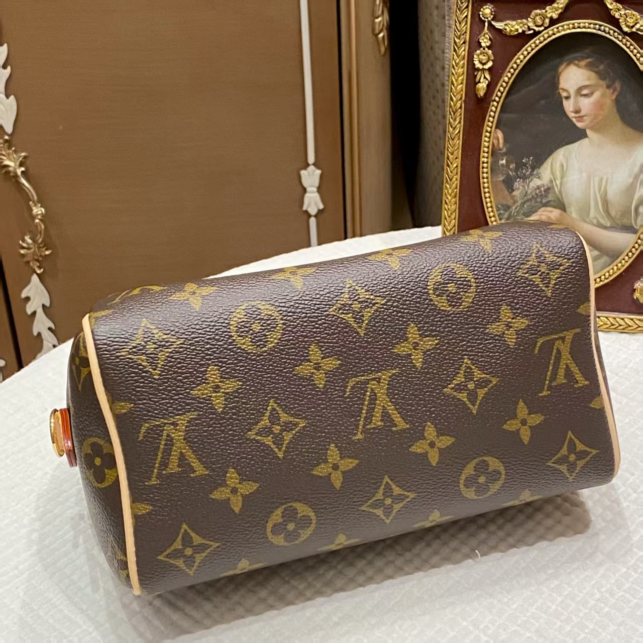 preloved LV bag Speedy 20 handbag/crossbody bag