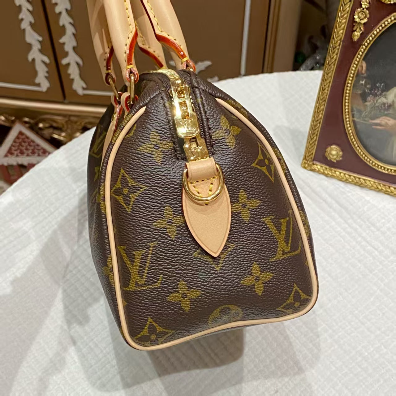 preloved LV bag Speedy 20 handbag/crossbody bag