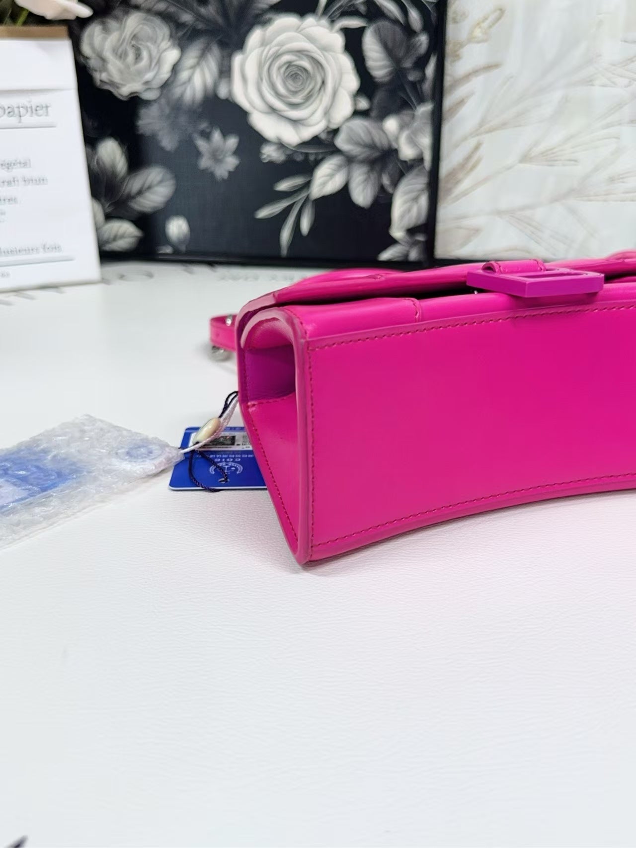 preloved Balenciaga bag/Pink/cross body bag/top handle