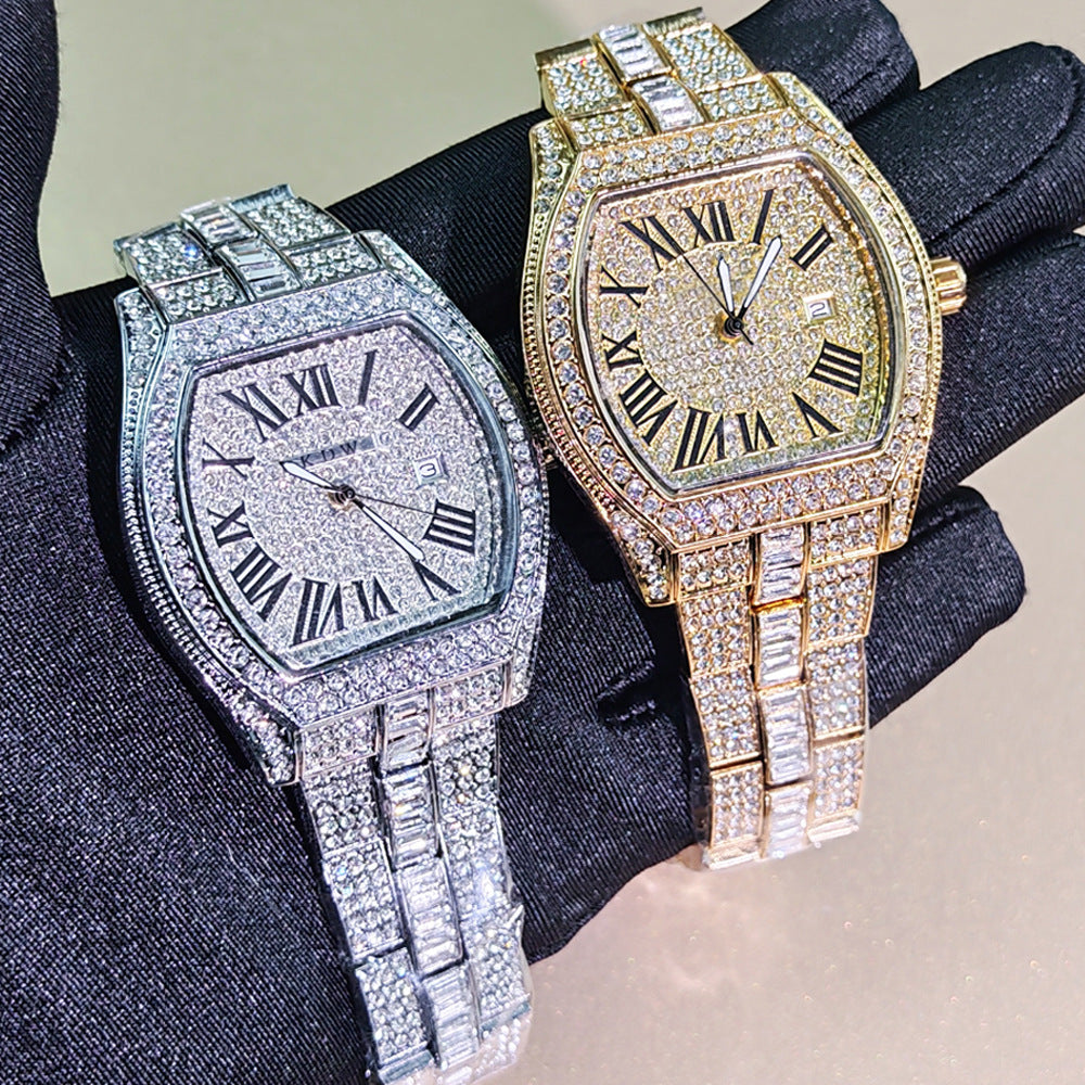 Hip pop watch for men
