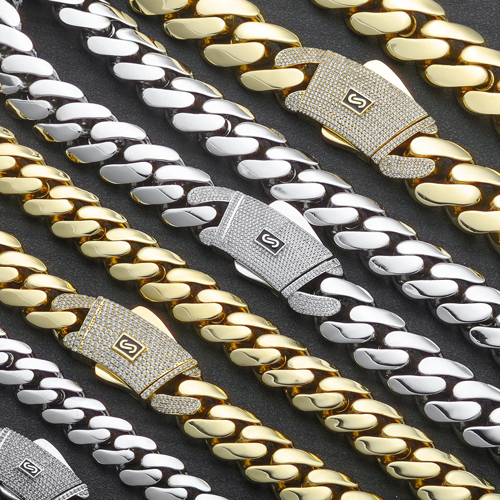 14k Hip pop chain for men