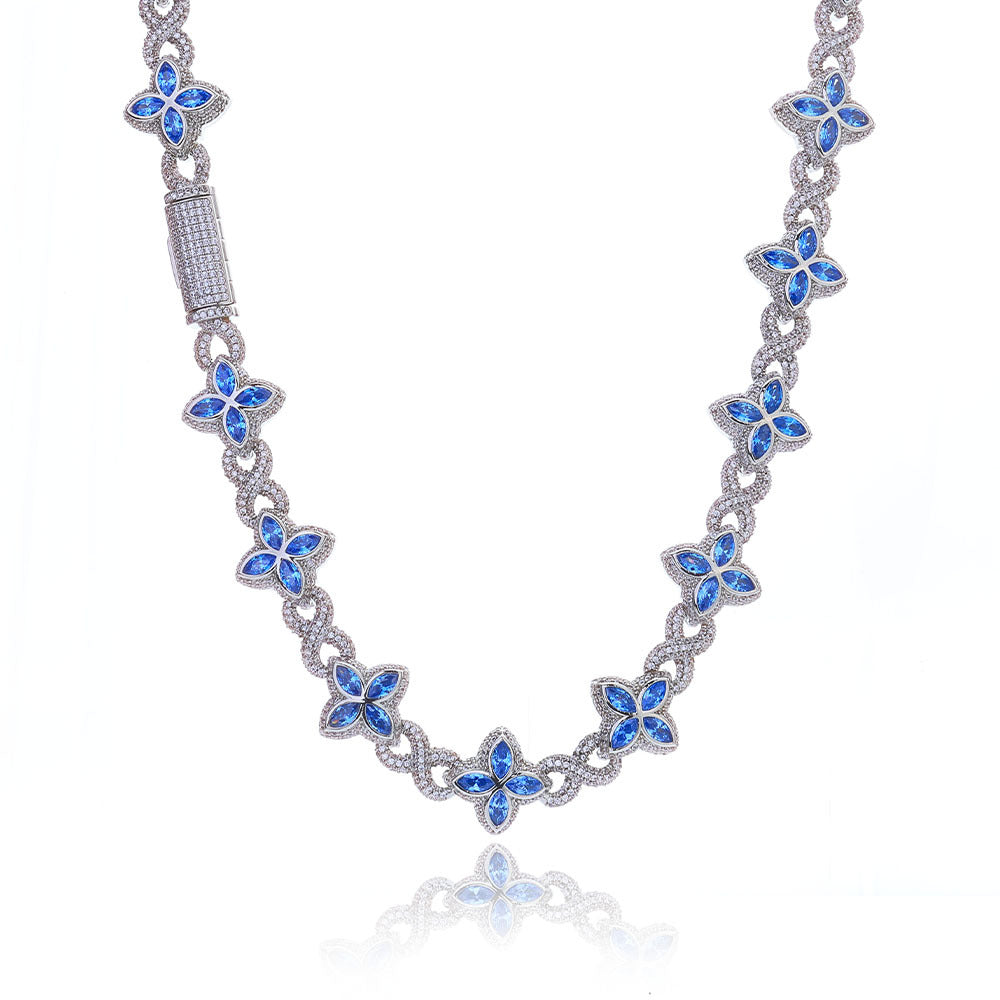 Hip pop necklace and braclet