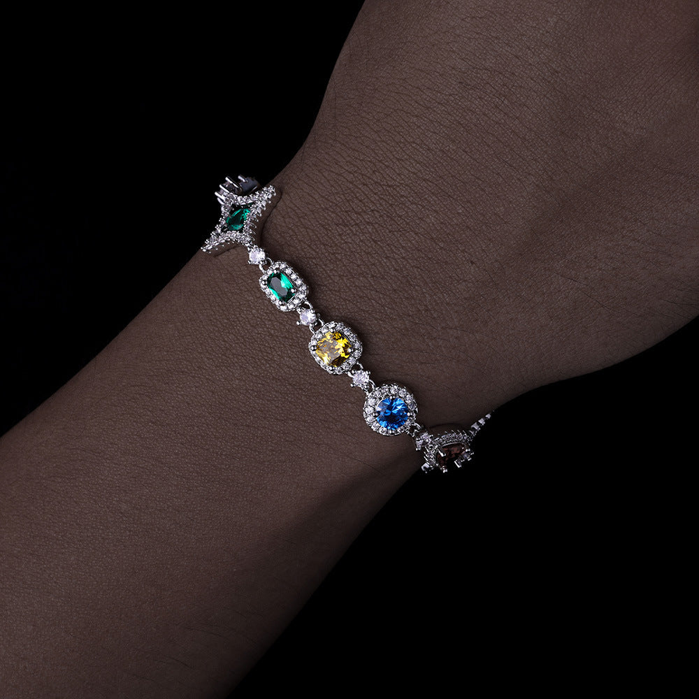 Hip pop braclet and necklace